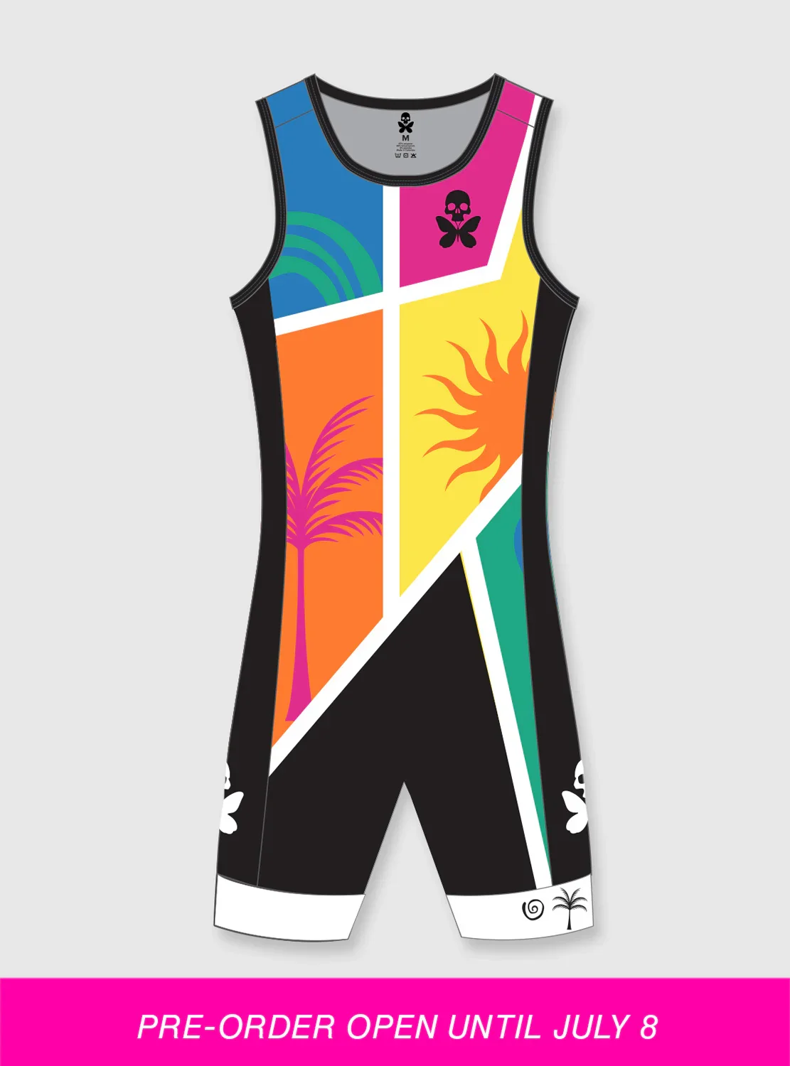 Image of Cote d'Azur Sleeveless Trisuit