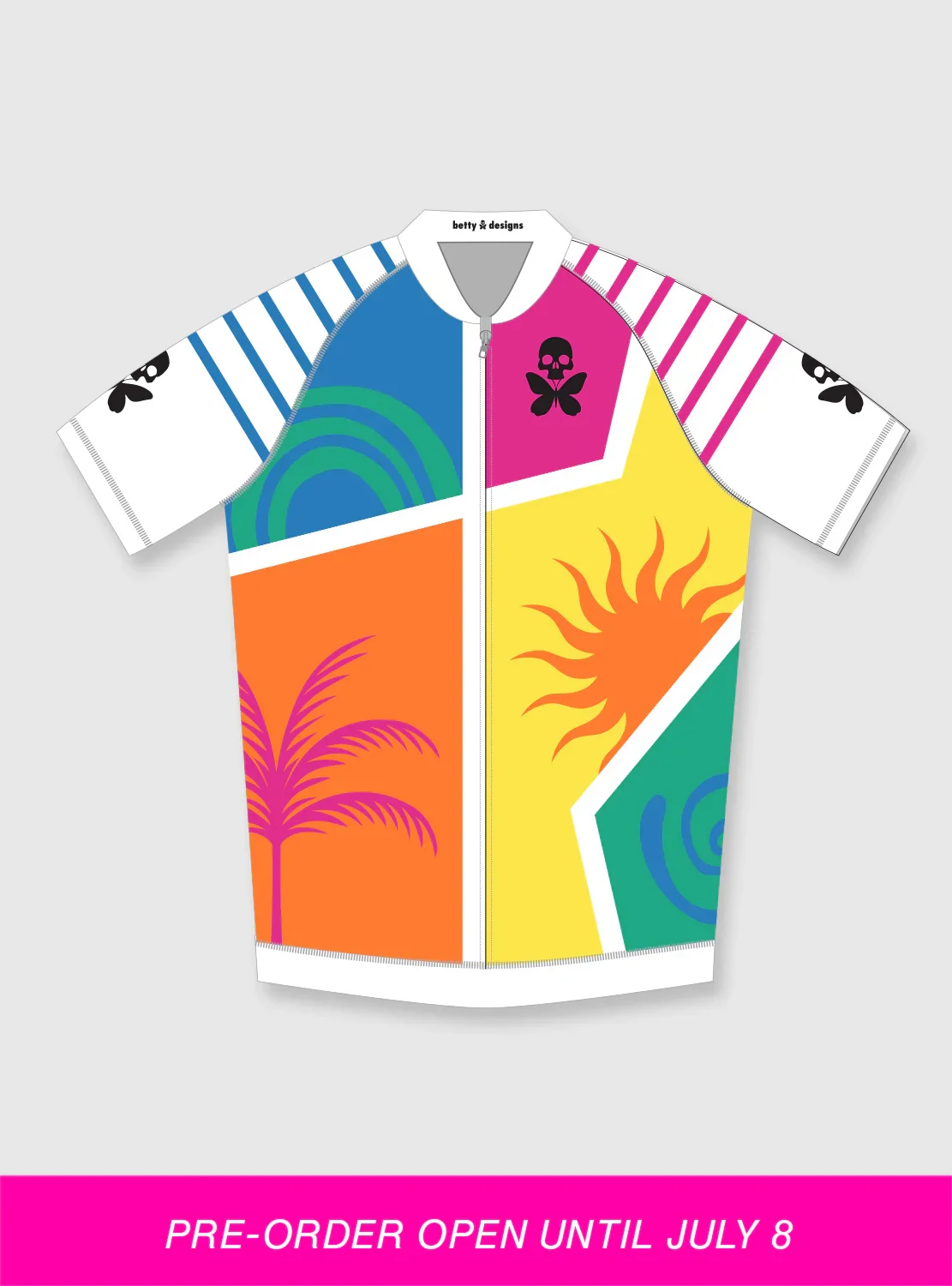 Image of Cote d'Azur Race Fit Cycle Jersey