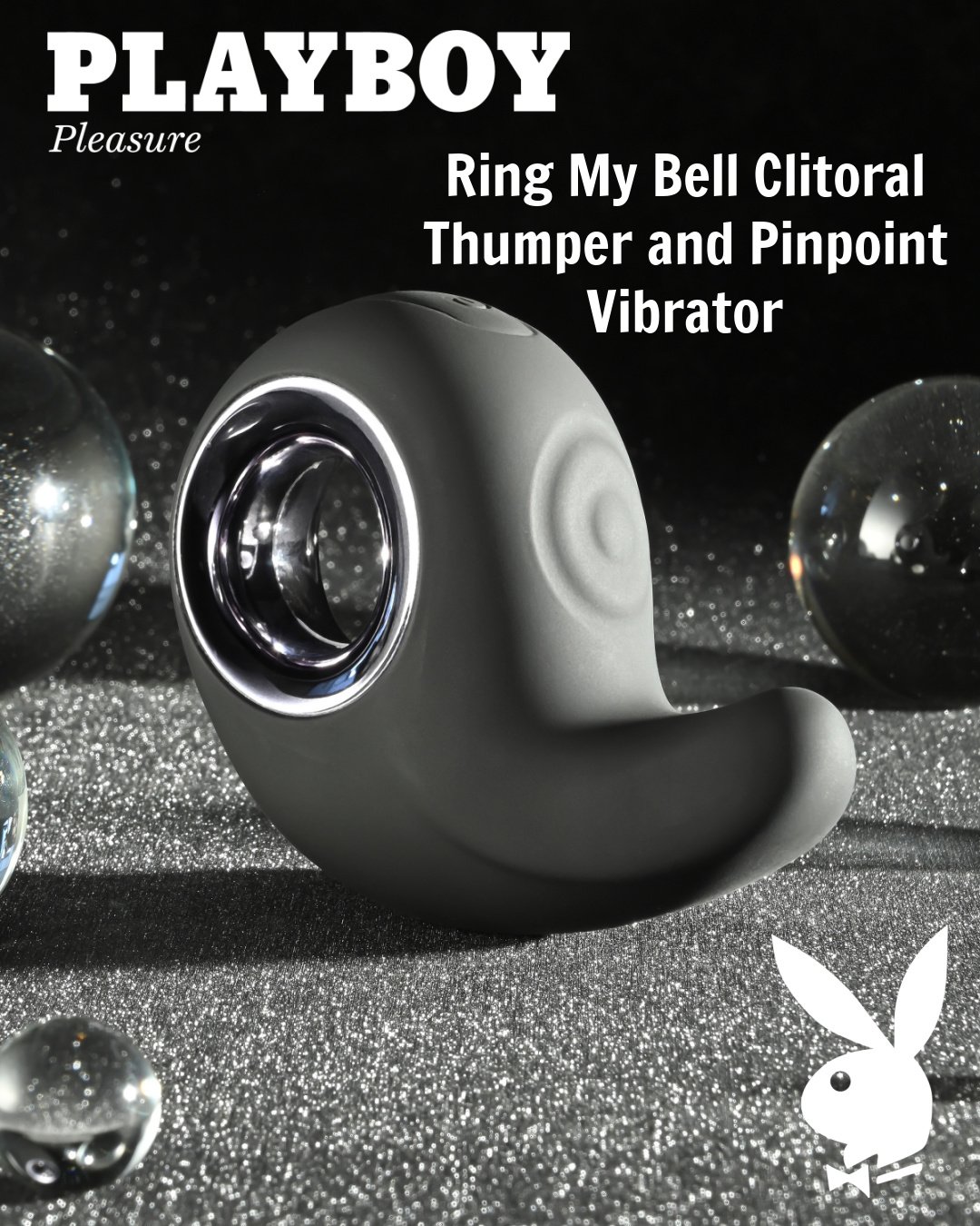 Playboy Ring My Bell Clitoral Thumper and Pinpoint Vibrator
