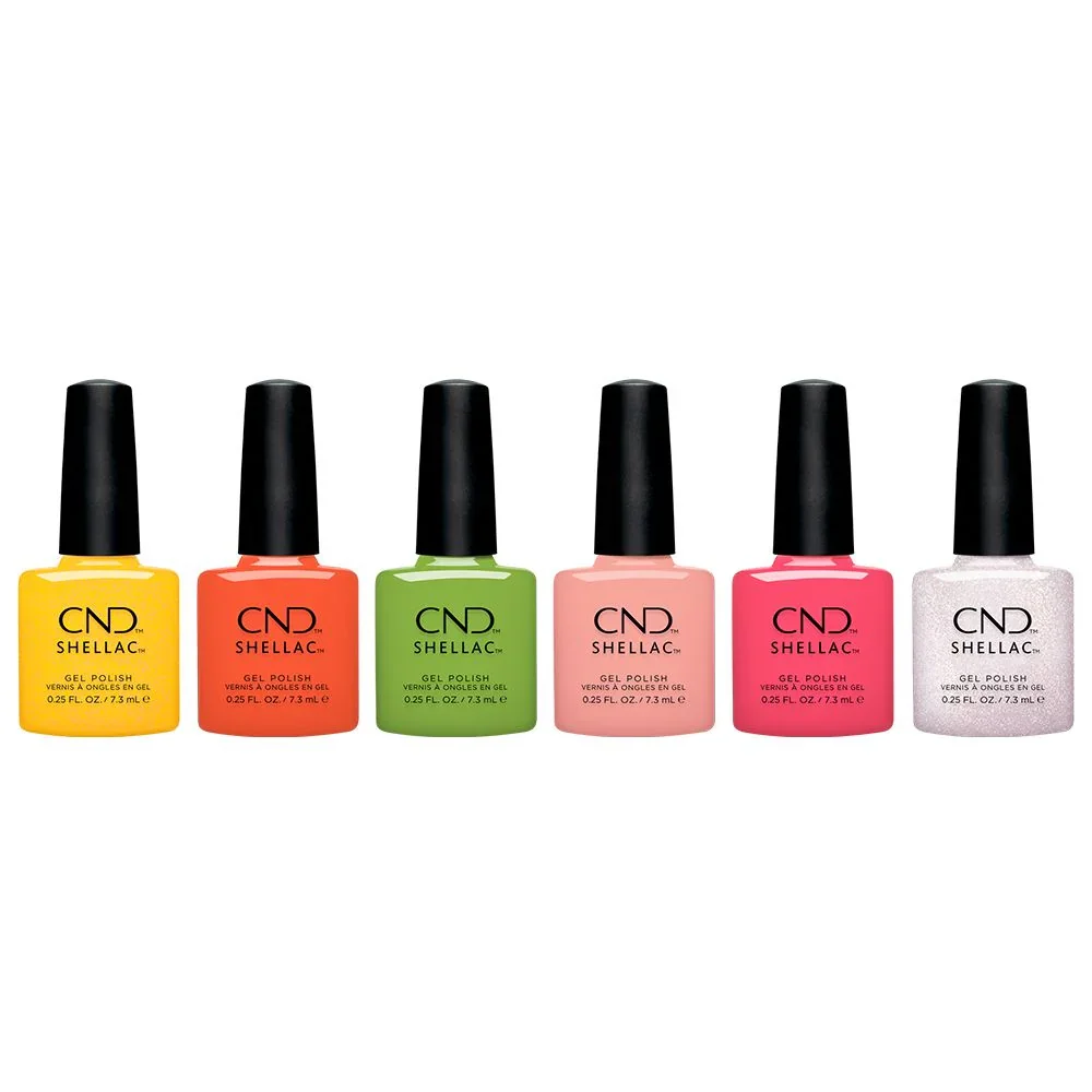 Image of CND - Shellac Gleam & Glow Summer 2024 Collection