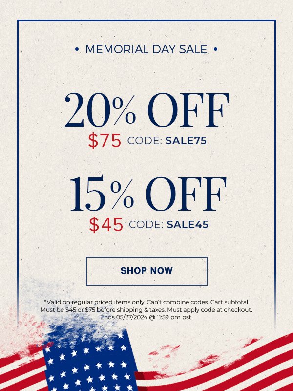 Early Access: Memorial Day Promo