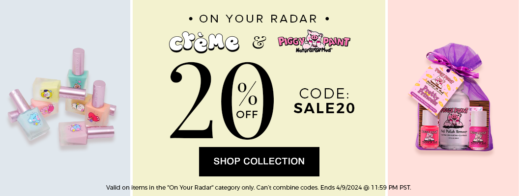 20% Off Piggy Paint & The Creme Shop