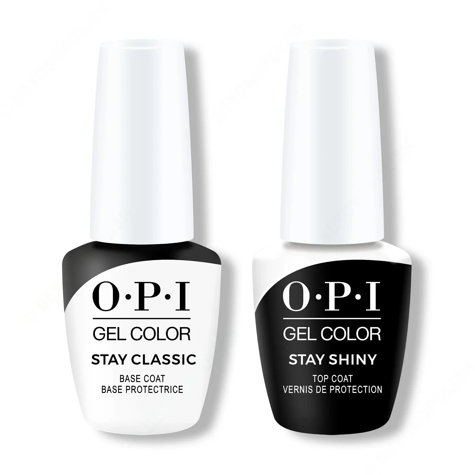 Image of OPI GelColor - Stay Classic Base & Stay Shiny Top Coat 0.5 oz