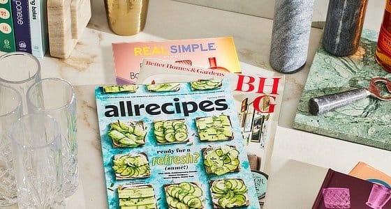 Covers - Better Homes & Gardens, Allrecipes and Real Simple