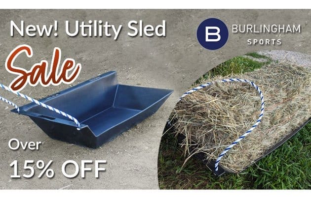 New burlingham sports sled - introductory sale