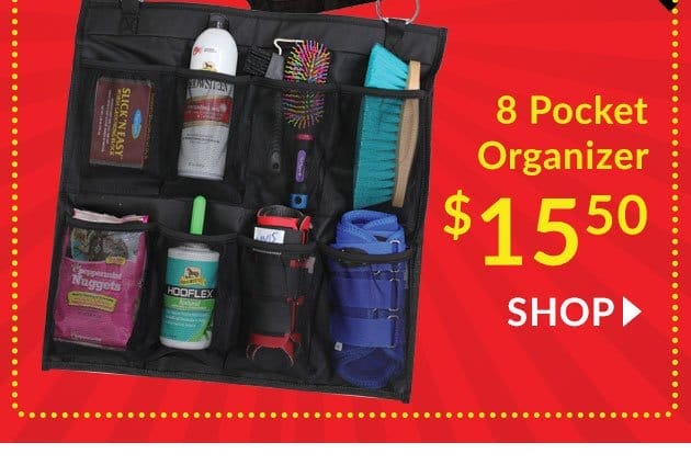 8 pocket organizer - sale