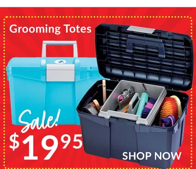 Grooming tote sale