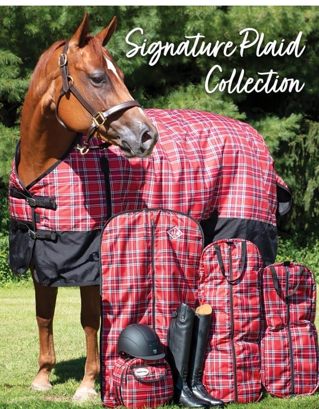 Red plaid collection