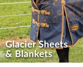 Glacier turnout blankets and sheets