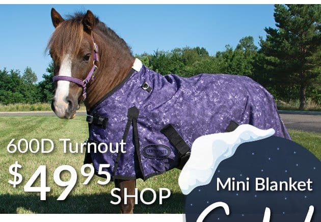 Miniature turnout blanket sale