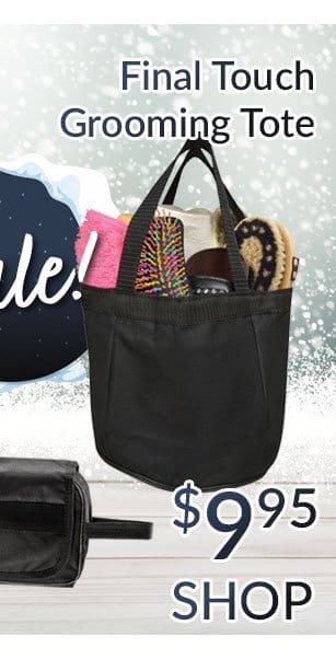 Grooming tote sale