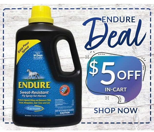 Endure special in-cart deal