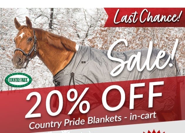 Country pride horse wear sale