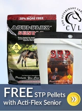 Free stp pellets wth acti flex senior