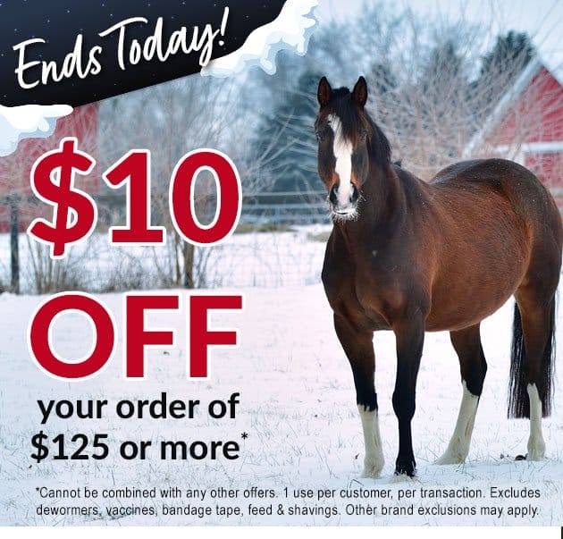 Flash Deal - \\$10 off \\$125 purchase. Some exclusions apply - offer ends today