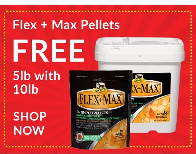 Free 5lb with 10lb absorbine flex plus max