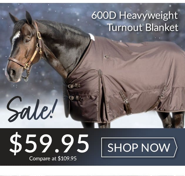 Turnout blanket sale