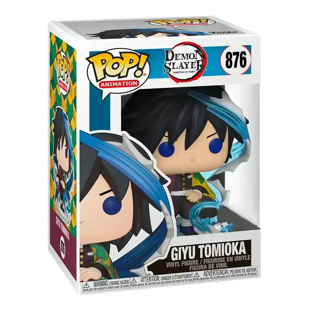 Image of TOY RESCUE: Demon Slayer Funko Pop! Giyu Tomioka #876 (Non-Mint)