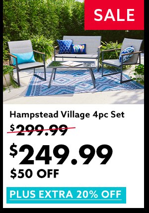 Hampstead Village 4pc Set