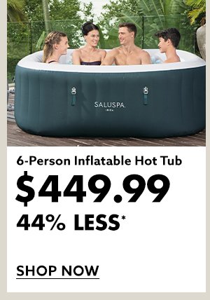 6-Person Inflatable Hot Tub