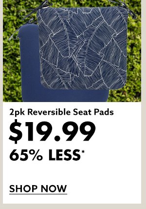 2pk Reversible Seat Pads