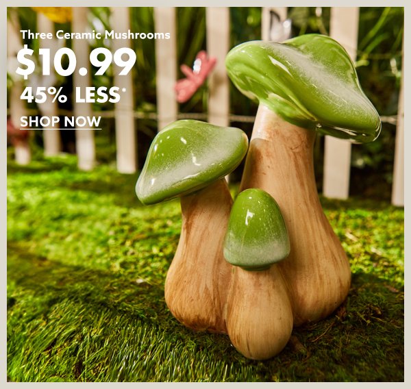 Ceramic Mushrooms