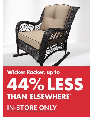 Wicker Rocker