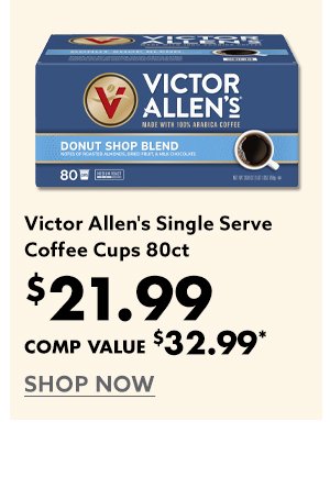 Victor Allen Single Serve Coffee Cups 80Ct
