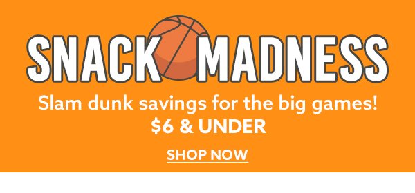 Snack Madness Savings 