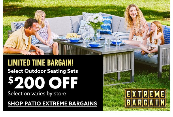 Shop Patio Extreme Bargains