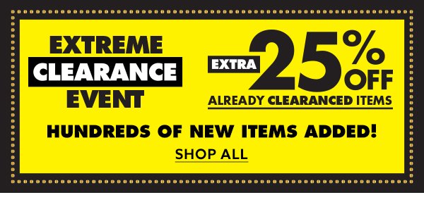 Extreme Clearance Event