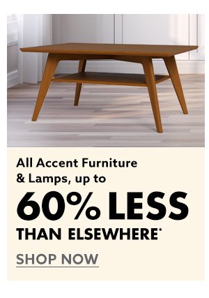 Accent Furniture & Lamps