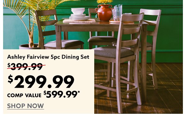 Ashley Fairview 5pc Dining Set