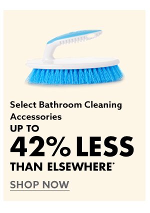 Select Bathroom Cleaning Accessories 