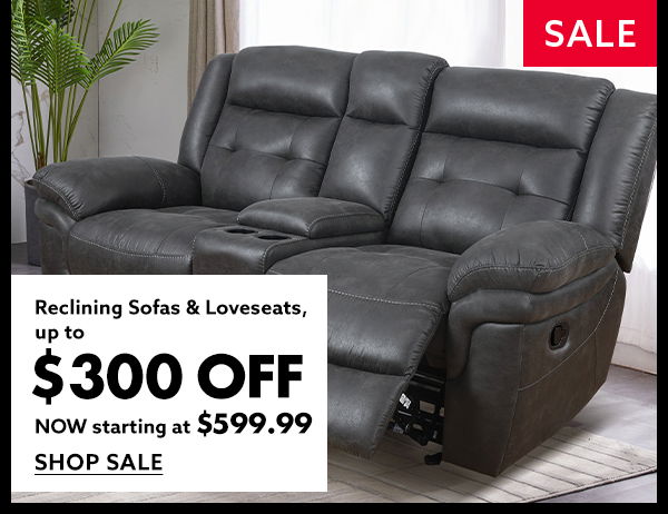 Reclining Sofas & Loveseats