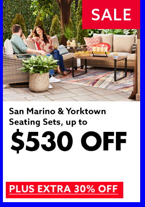 San Marino & Yorktown Seating Sets