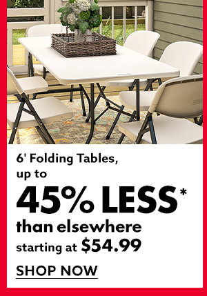 6' Folding Tables