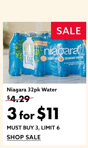 Niagara 32pk Water