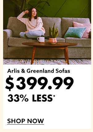 Arlis & Greenland Sofas