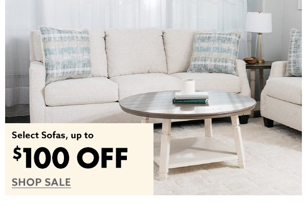 Select Soas up to \\$100 Off