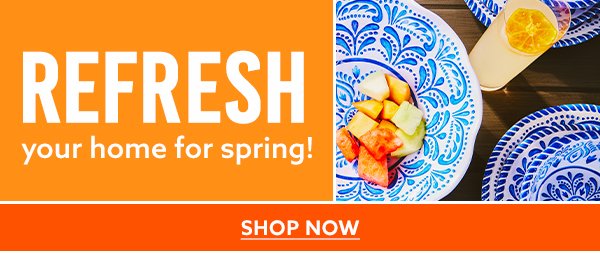 Refresh your home for spring!