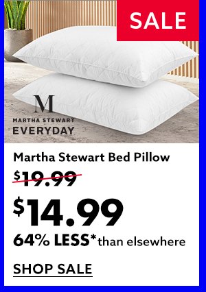 Martha Stewart Bed Pillow