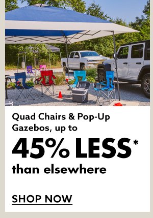 Quad Chairs & Pop-Up Gazebos