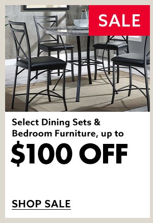 Dining Sets & Bedroom Furniture