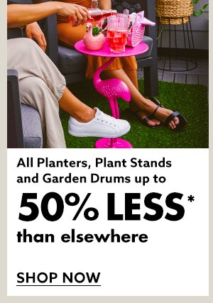 Planters, Plant Stands and Garden Drums