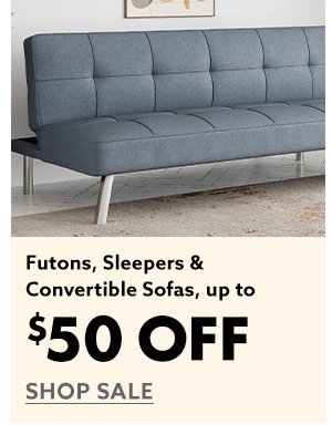 Futons, Sleepers & Convertible Sofas