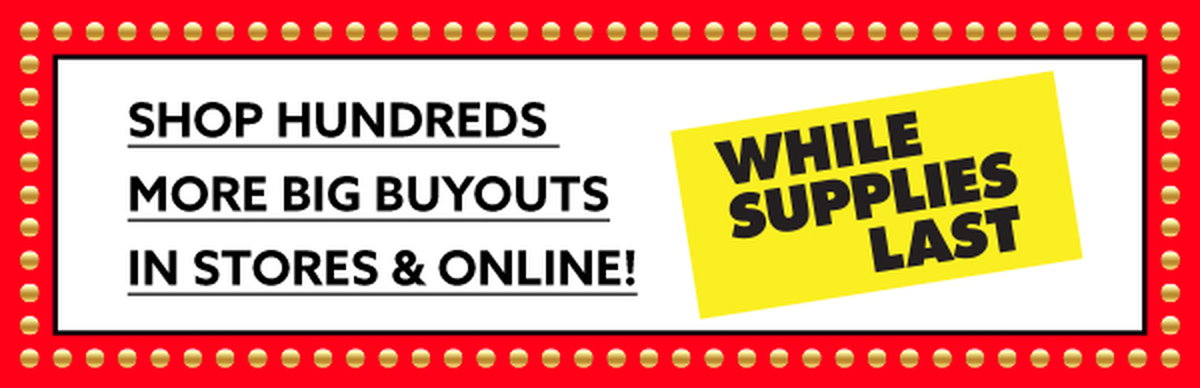 Shop hundreds more big buyouts in stores & online!