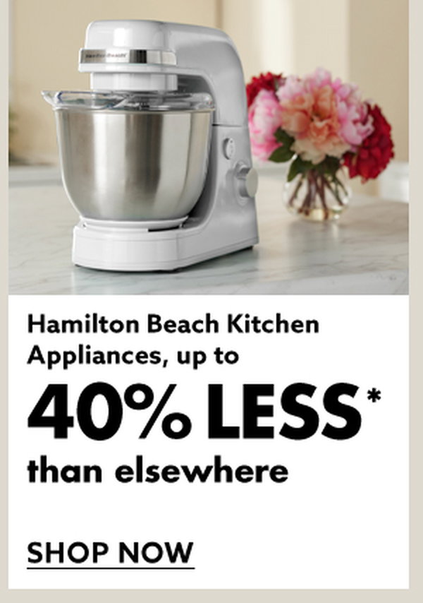 Hamilton Beach Kitchen Appliances