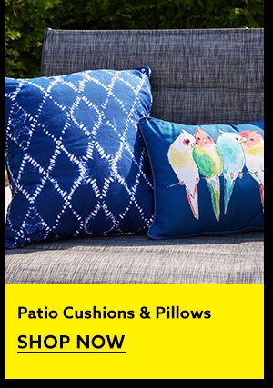 Patio Cusions & Pillows