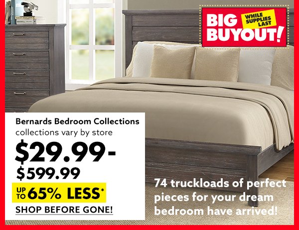 Bernards Bedroom Collection